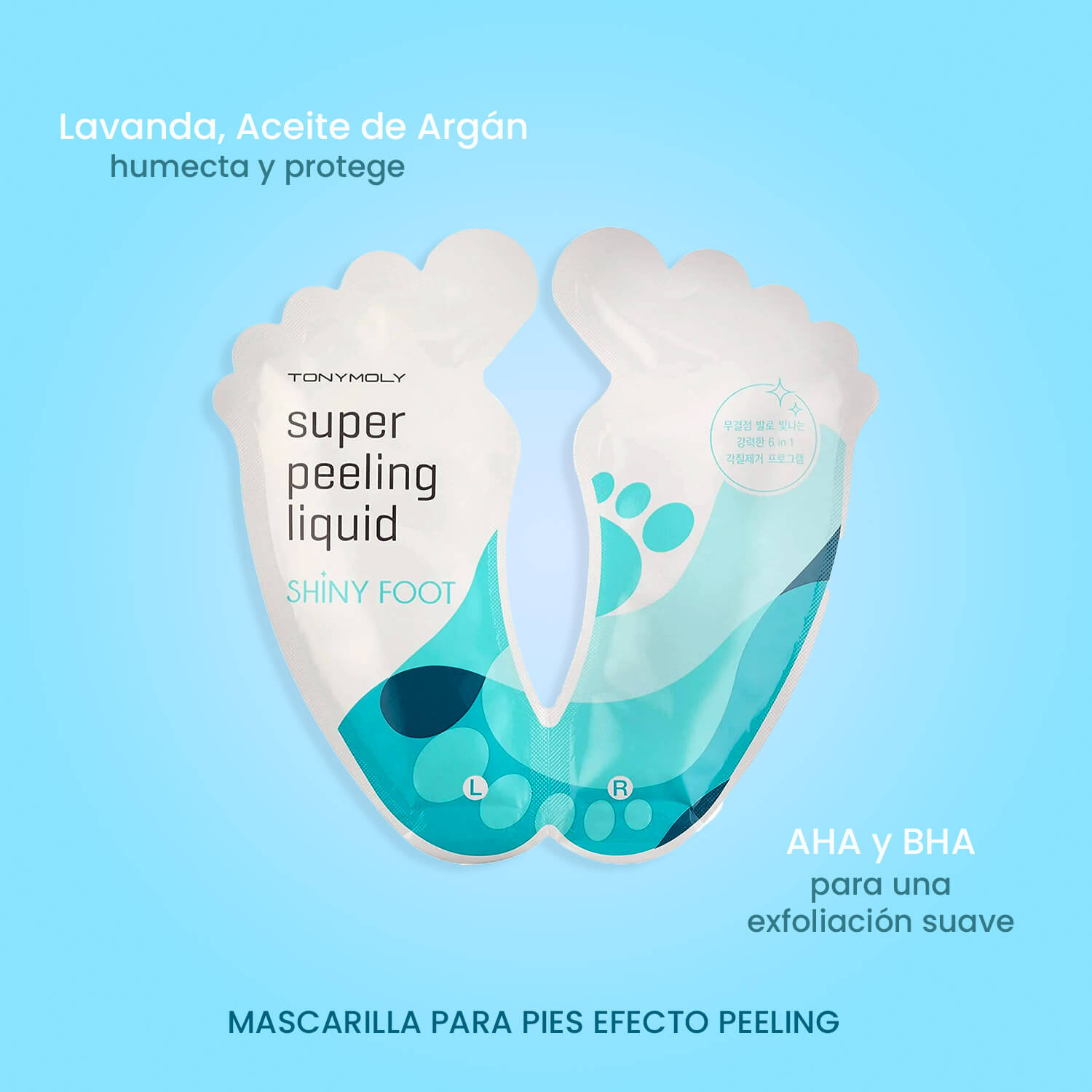 SHINY FOOT SUPER PEELING (MASCARILLA EXFOLIANTE PARA PIES)